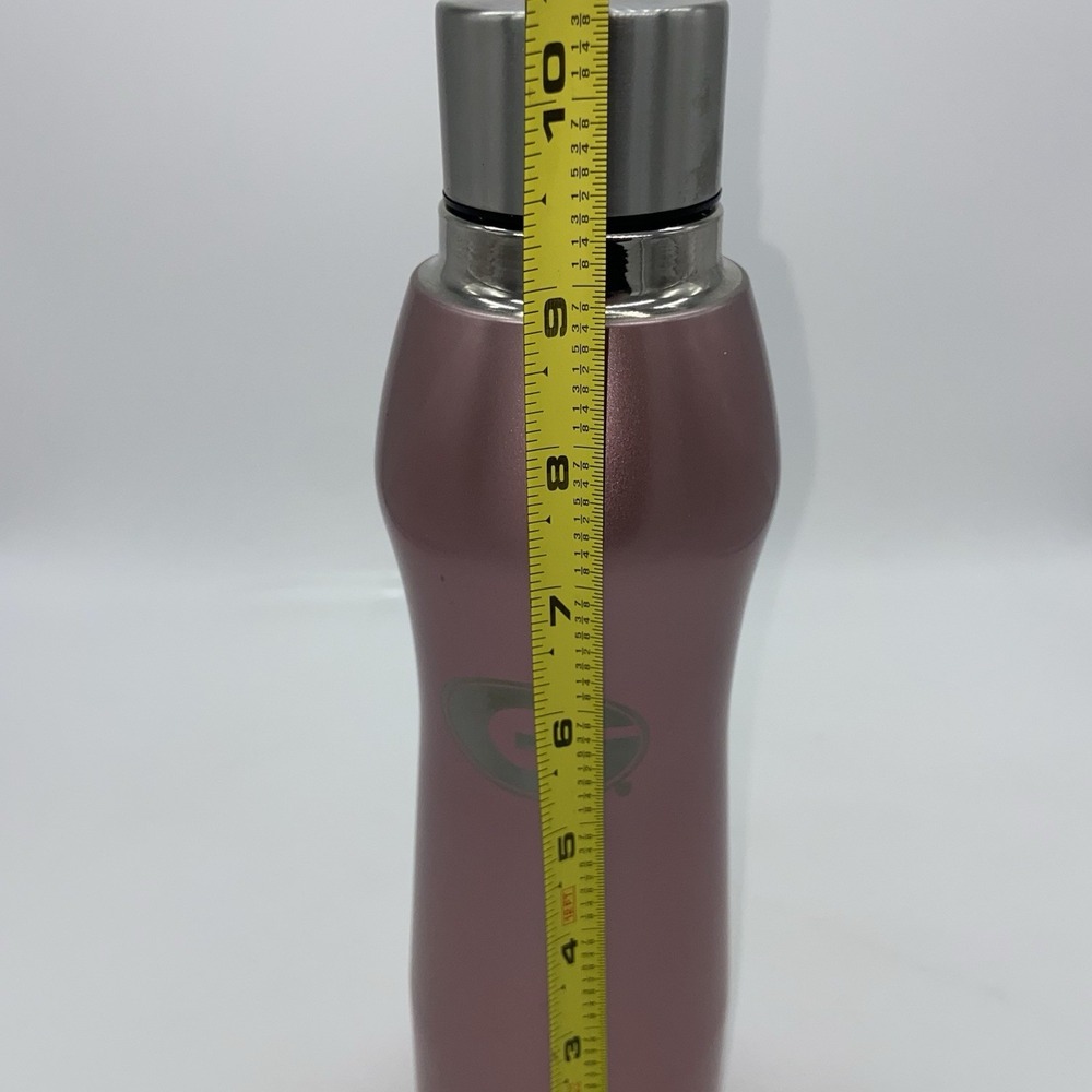Georgia Bulldogs Water Bottle Insulated Pink Rose Gold Drink Football UGA - Picture 10 of 10
